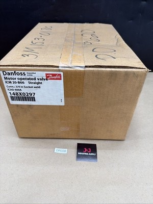 New Danfoss 148X0297 Motor Operated Valve iCM 20-B66 Straight 3/4''Warranty  
