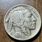 1938-D Buffalo Nickels Actual Nickel good Condition Upgrade Your Collection
