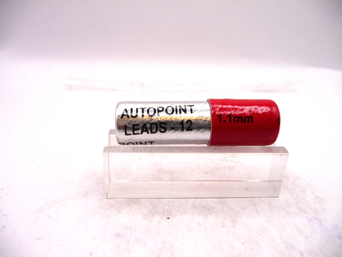Autopoint Vintage l.l mm RED lead--new old stock - Afbeelding 1 van 2