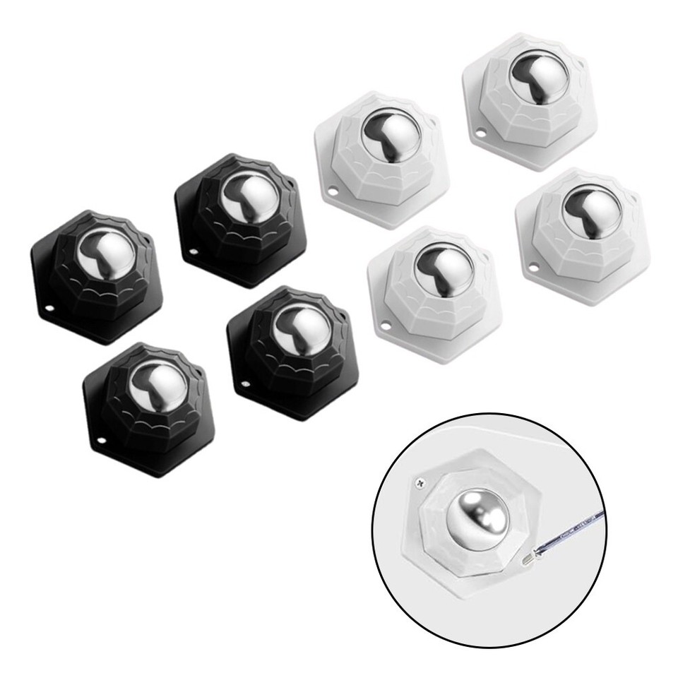 Compact Roller Wheels for Convenient Furniture Mobility Without Damage