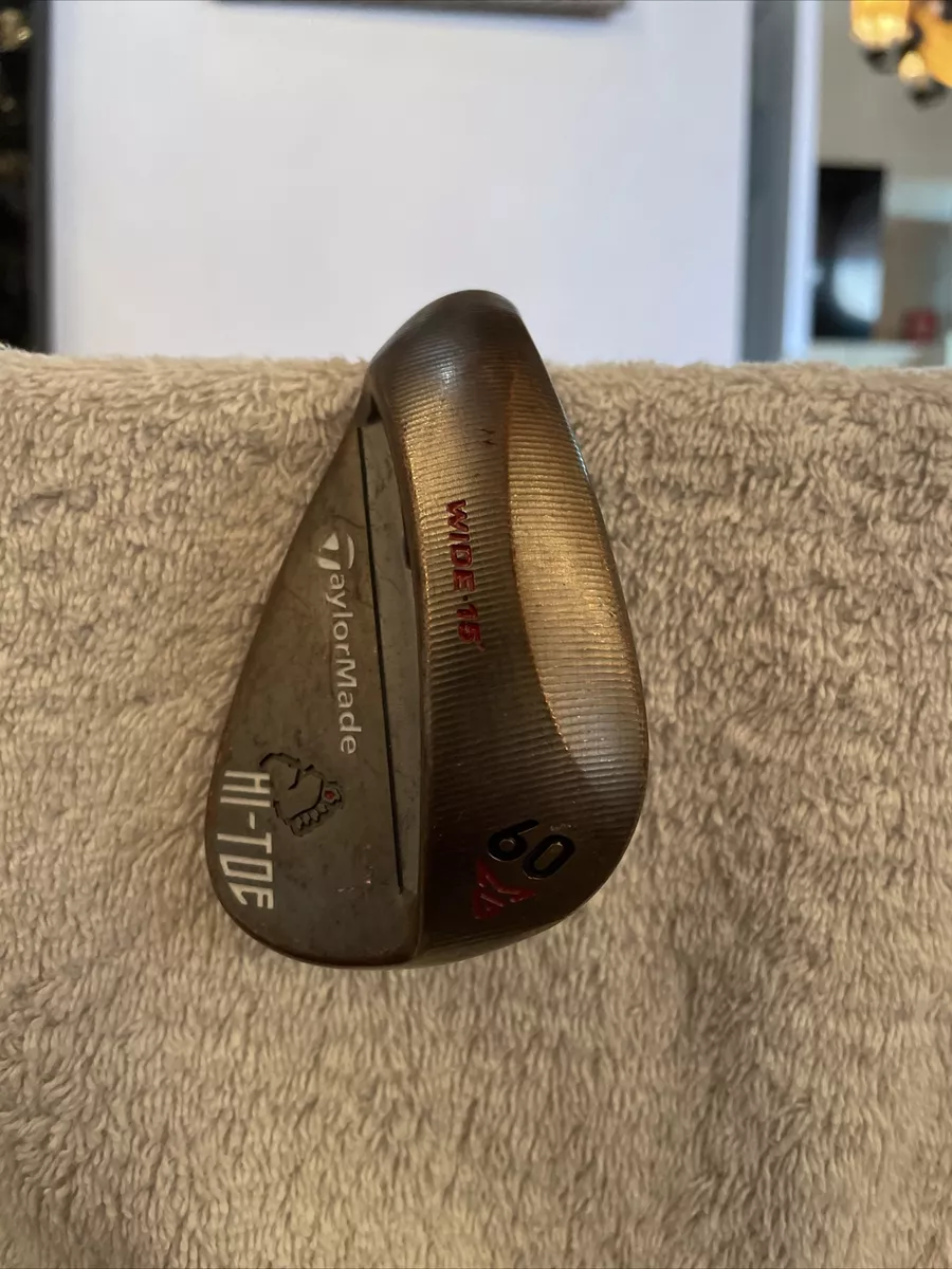 TaylorMade Milled Grind Hi Toe Bigfoot Wedge 60* Left Hand KBS Hi