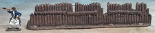 Barzso reissue Treasure Island Fort Wall 'A' - 54mm foam - figure for scale