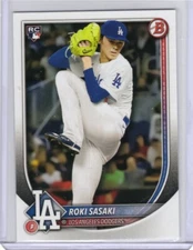 2025 Bowman Roki Sasaki RC #12 Rookie Base Dodgers