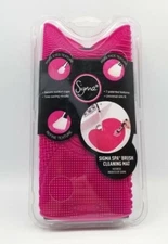 New Sigma Spa Beauty Makeup Brush Cleaner Mat Express Silicone Suction Cups