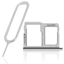 High Quality Premium Real SIM and Memory Card Tray Holder for LG X Charge M327