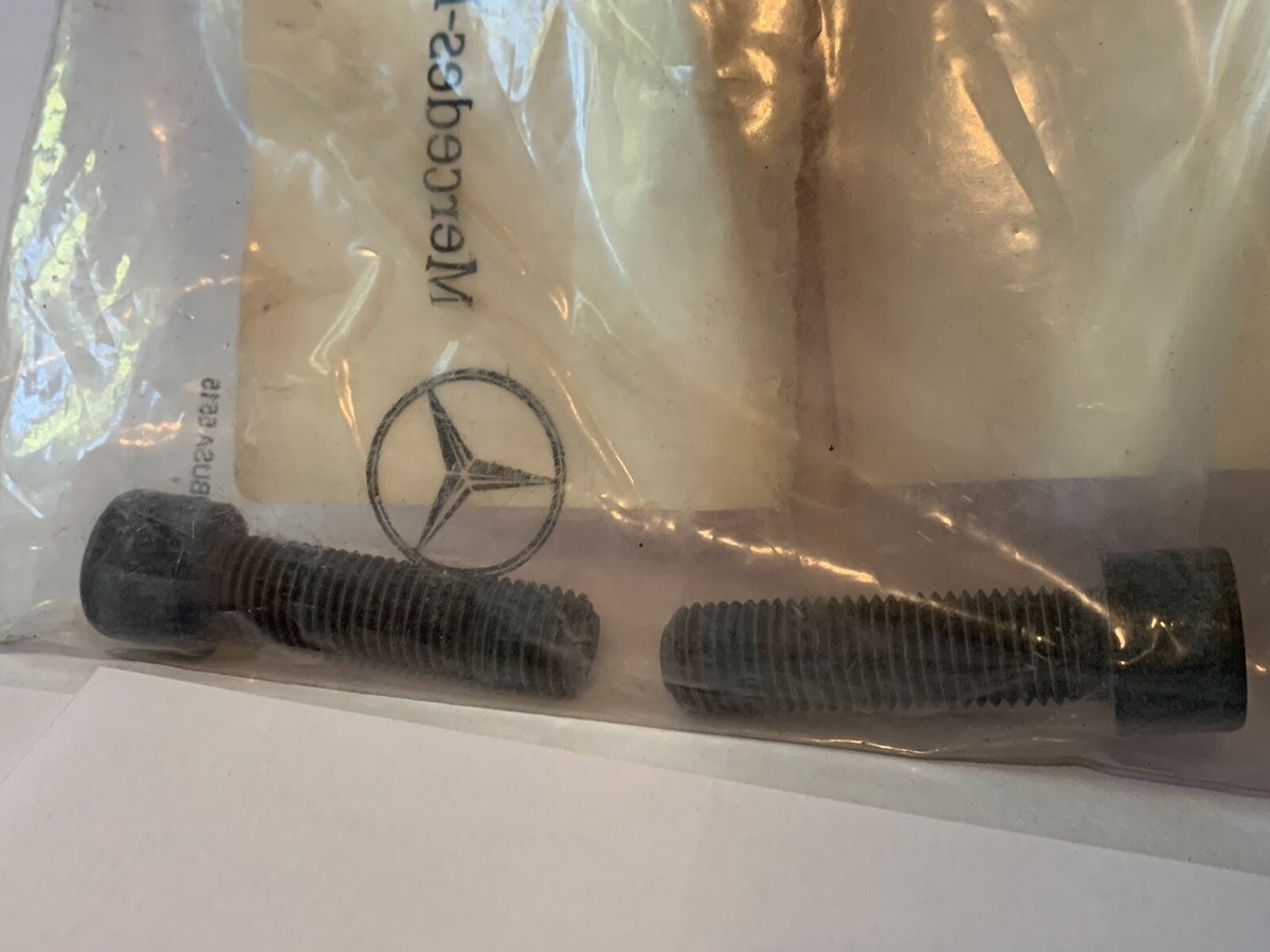 NOS 1 PC Only Genuine Mercedes Front Disc Brake Caliper Bolt Screw 