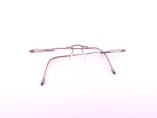 Silhouette Eyeglasses, Frames Only, Sandy Brown, Titanium, Made in Austria