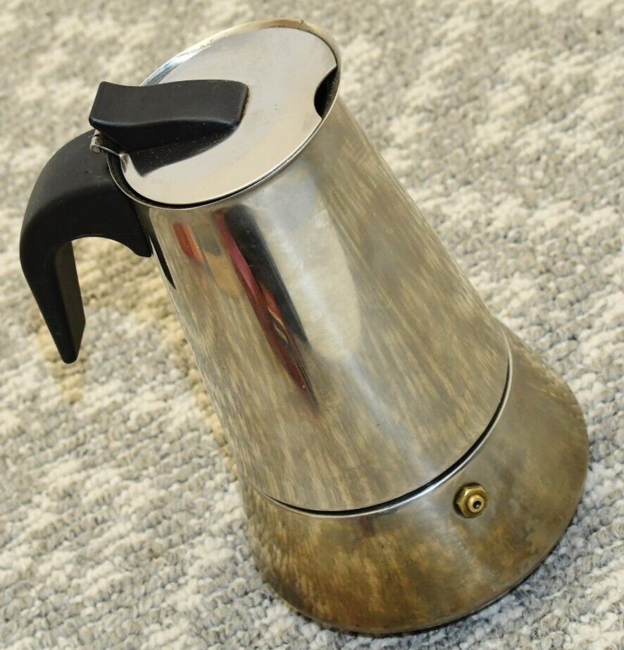 Espresso Moka Pot Round Top & Bottom