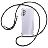 Handykette FüR Samsung Galaxy A32 5G Schwarz HüLle Mit Band Kordel Zum UmhäNgen