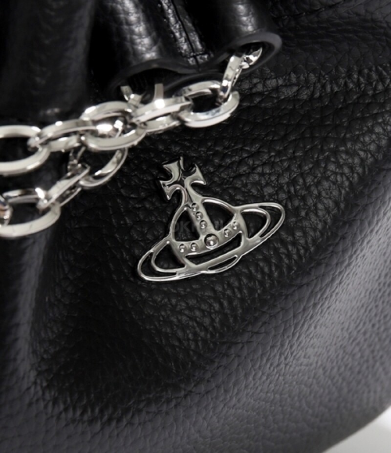 Vivienne Westwood CHRISSY SMALL BUCKET BAG 4C030004W Black