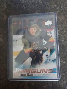 2019-20 Upper Deck Series 1 Young Guns Cody Glass YG RC Card# 237