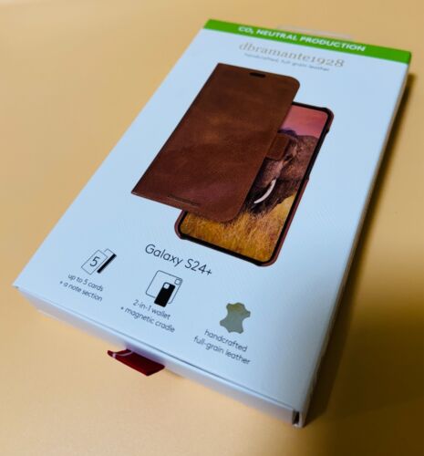 dbramante1928 Lynge - Samsung Galaxy S24+ (2-in-1) Leather Wallet Case - Tan - Picture 6 of 9
