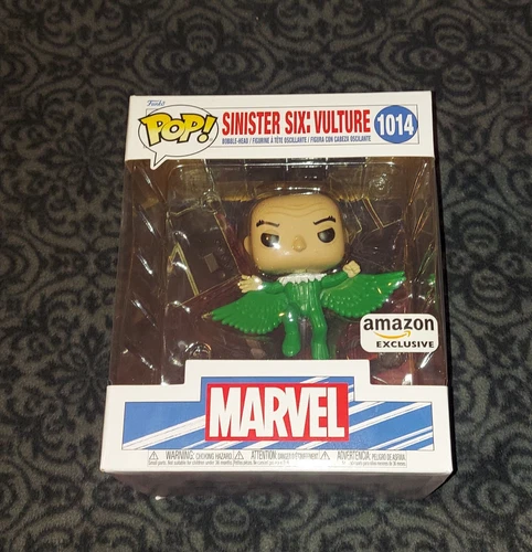 New FUNKO Pop! MARVEL SPIDER-MAN SINISTER SIX : VULTURE  #1014 Amazon Exclusive