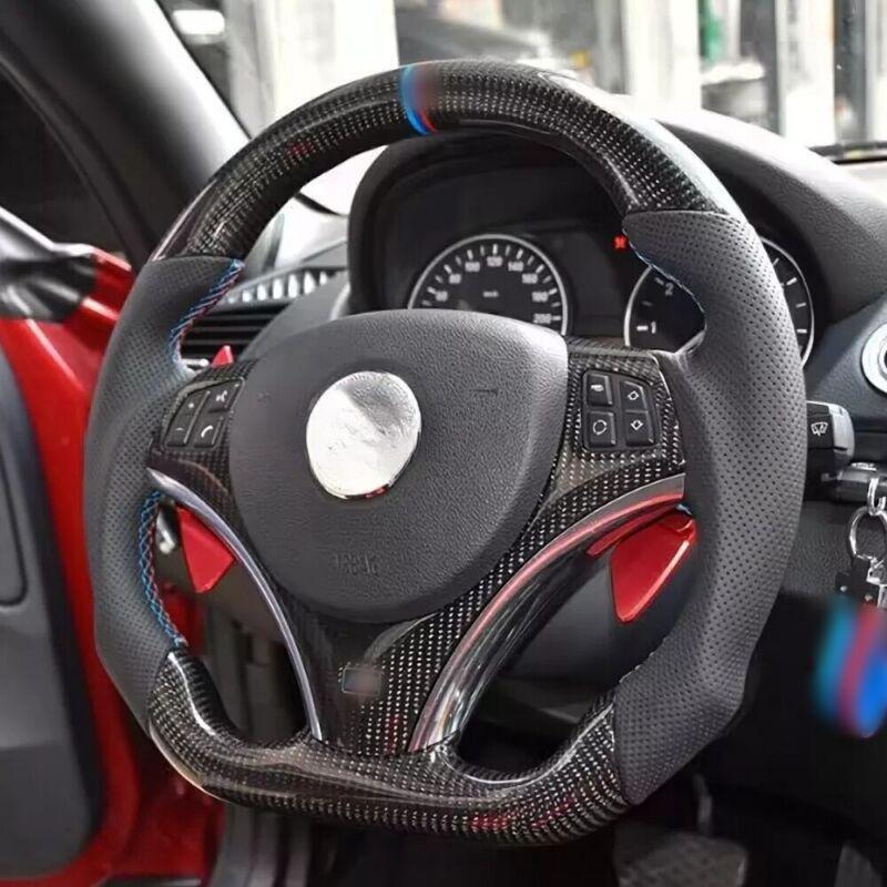 Carbon Fiber Steering Wheel for BMW E90 E92 E93 M3 328i 335i 135i No