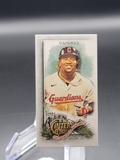 2022 Topps Allen And Ginter Jose Ramirez Base Mini A&G Back #87