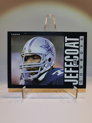 Nfl 1985 Topps #45 Jim Jeffcoat Rookie Dallas Cowboys