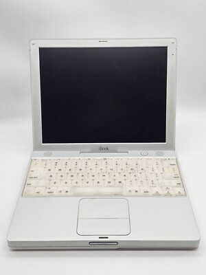 Vintage Apple Macintosh iBook G3 12'' Model A1005 - UNTESTED AS IS PARTS REPAIR