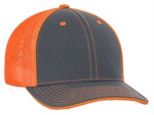Pacific Headwear Trucker Flexfit Cap Hat Moisture-Wicking Multiple Sizes  Color