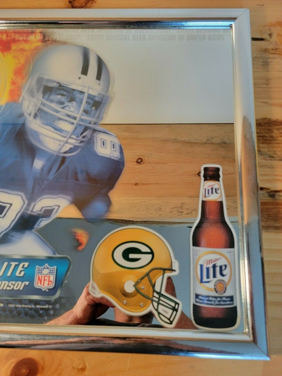 RARE 2001 MILLER LITE SUPER BOWL XXXVI 