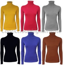 Maglione donna Collo Alto