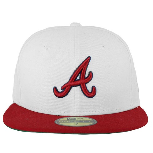 New Era, MLB 59Fifty Atlanta Braves Fitted Baseball Caps, Hat, Snapbacks,  Star G | eBay