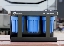 RV Water Filter System Clearsource Ultra Mini 0.2 Micron Three Stage Filtering