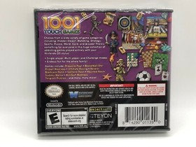 1001 Touch Games - Nintendo DS - NEW SEALED
