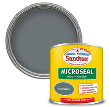 SANDTEX MICROSEAL SMOOTH MASONRY SLATE GREY 150ML