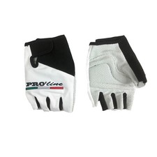 Guanti Bianco per Palestra e Ciclismo MTB Spinning Professionali, Anti-Calli