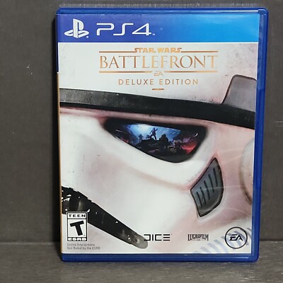 Star Wars Battlefront Deluxe Edition PlayStation 4 PS4 Game CIB