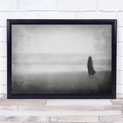 The Longing Textur Vignette Missing Awaiting Emotion Feeling Wandkunstdruck