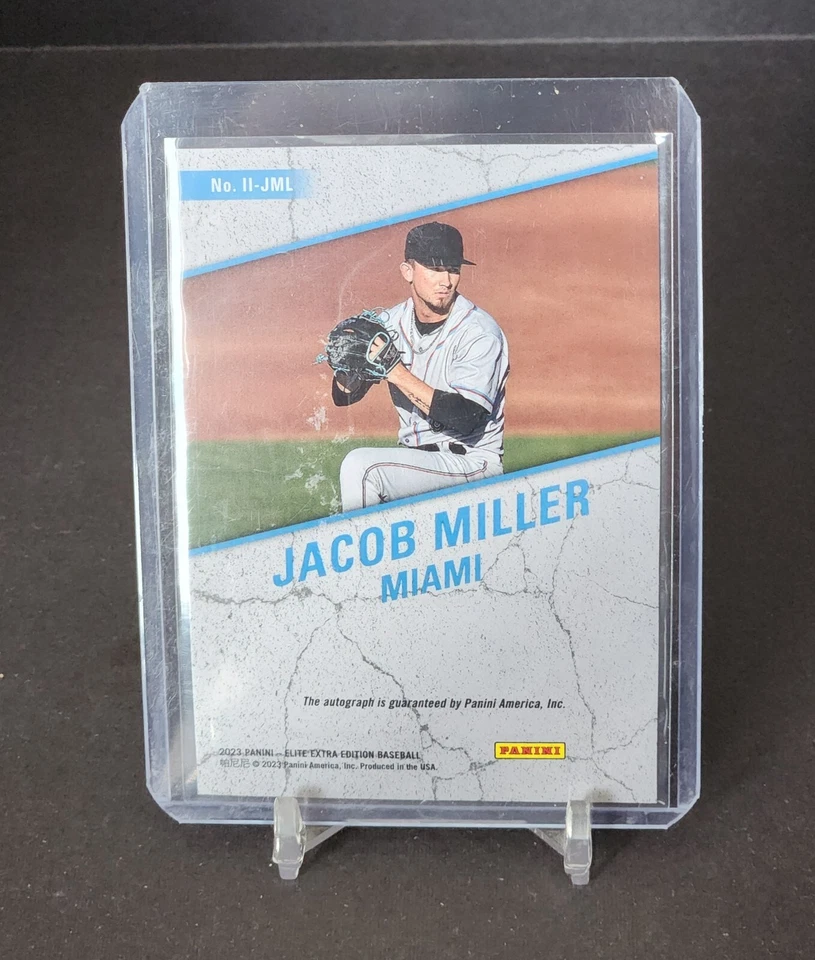 2023 ELITE EXTRA EDITION IMPACT IMPRESSIONS AUTO #II-JML JACOB MILLER RC MIAMI - Image 2 of 2
