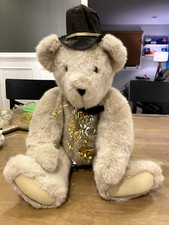 Vintage Vermont Teddy Bear Groom 18 Wedding Anniversary 1994