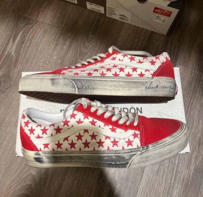 Size 11 - VANS Bianca Chandôn x Old Skool VLT LX Stressed Red