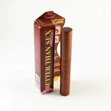 TOO FACED BETTER THAN SEX CHOCOLATE (BROWN) MASCARA  .27 OZ / 8 ML FULL SIZE NIB