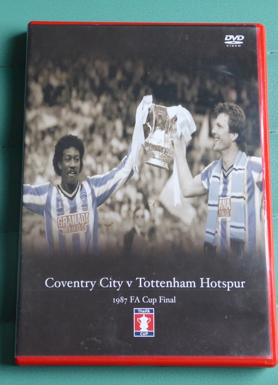 COVENTRY CITY VS TOTTENHAM HOTSPUR 1987 THRILLING FA CUP FINAL DVD  R2