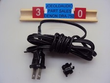 Denon DRA-750 Line Cord  Strain Relief. Tested Parting Out Entire DRA-750