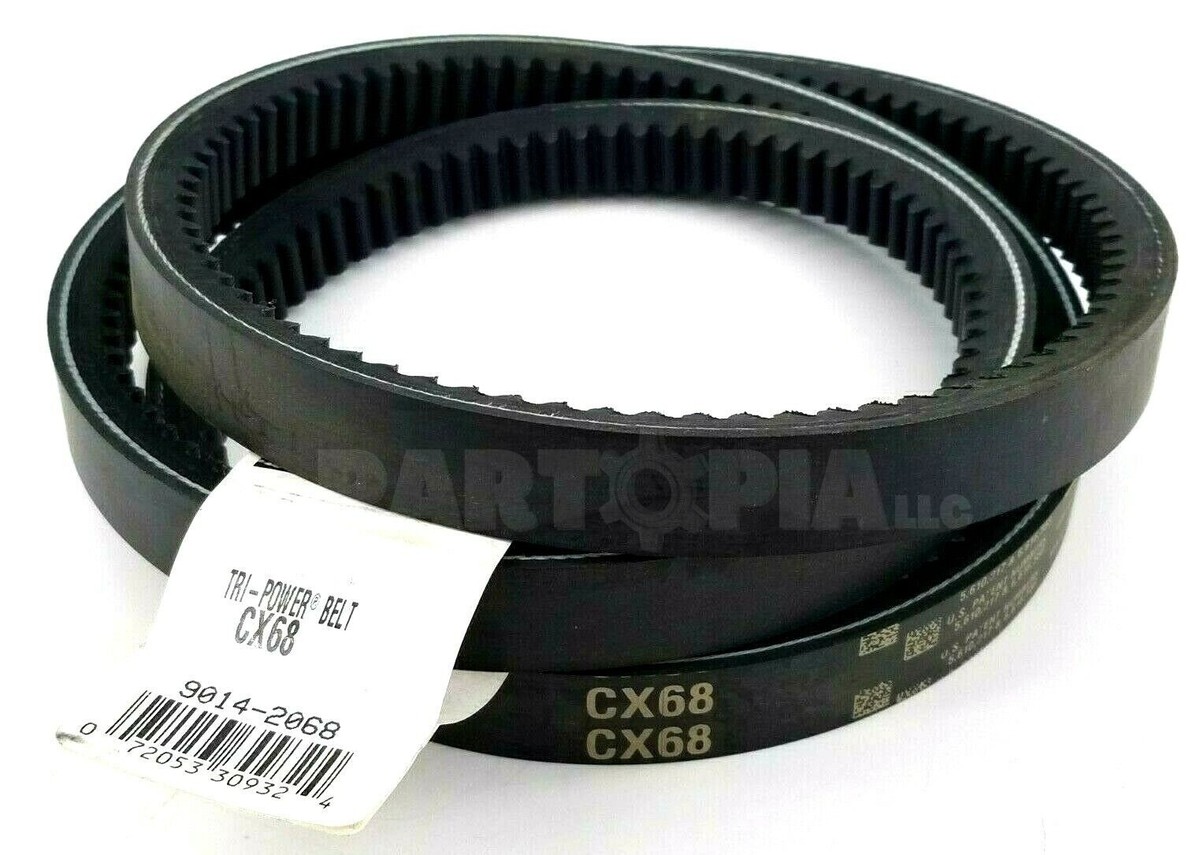 Gates, CX68, Tri-Power 90142068 V-Belt - CX Section, 1 Band, 72