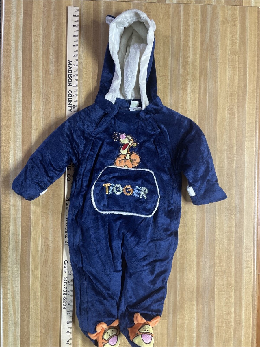 Classic Pooh Disney Infant baby one piece fleece bunting Snow suit