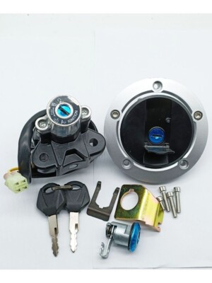 Switch セット Ignition Switch Gas Cap Seat Lock Key Set For Suzuki SV650 2008