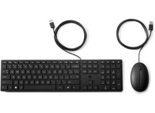 HP 320MK Tastiera Cablata, Set Mouse Tedesco, QWERTZ