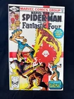 Marvel Team Up Spider-man and the Fantastic Four 100 Vintage Comic Book