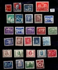 // GERMANY, DDR - USED - SPORTS, FAMOUS PEOPLE - 29 STAMPS