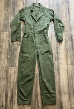 ALEX MILL Standard Army Green Jumpsuit in Cotton Twill XXS