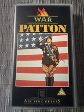 Patton VHS George C Scott CBS Fox All Time Greats 1970 Oscar Winner War Movie