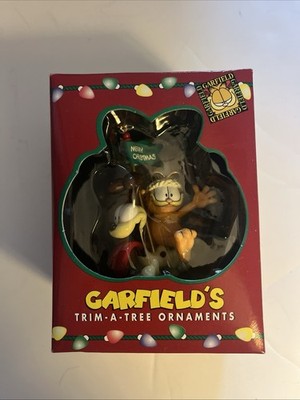 Vintage 1996 Garfield & Odie Merry-Go-Round Ornament | Trim-A-Tree | NIB