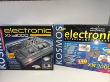 Kosmos Electronic XN3000 Experimentierkasten+XN 1000 Guter Zustand Unvollständig