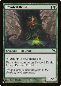 Devoted Druid (110/301) The List Reprints - MTG