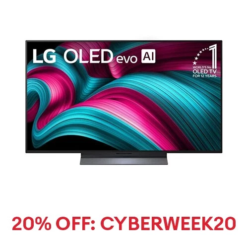 LG OLED65C5P 65 inch Class OLED evo AI C5 4K UHD HDR Smart TV - 2025 Model