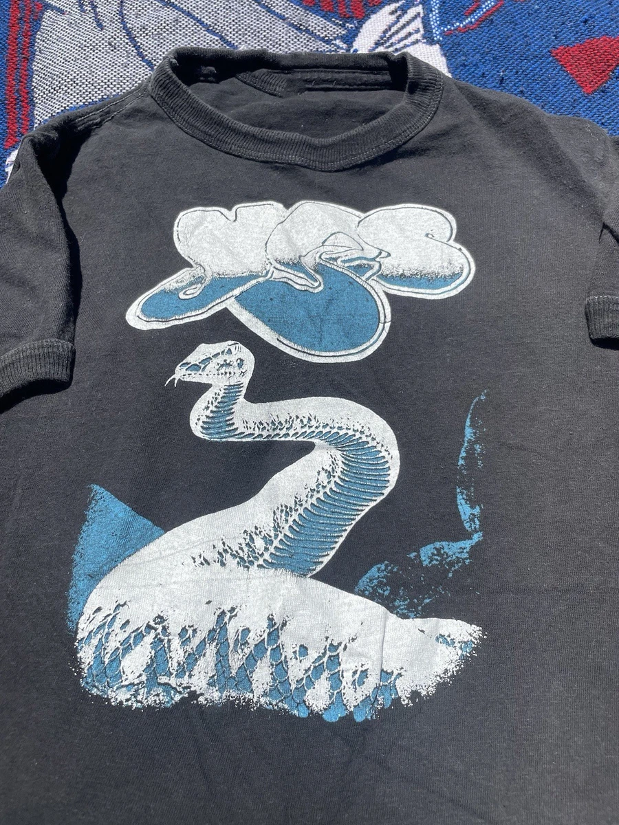 YES Band T-Shirt Uomo - Classica Maglietta Blu Con Logo, Vestibilità Regolare, Nuovo Ufficiale, Taglia XXL